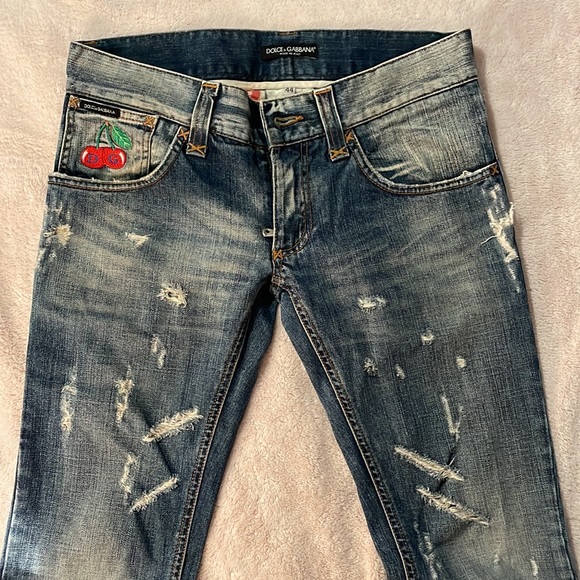 Dolce & Gabbana men’s jeans with rips size 44 - Picture 11 of 14